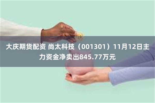 大庆期货配资 尚太科技（001301）11月12日主力资金净卖出845.77万元