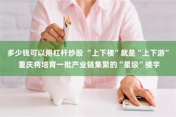 多少钱可以用杠杆炒股 “上下楼”就是“上下游” 重庆将培育一批产业链集聚的“星级”楼宇